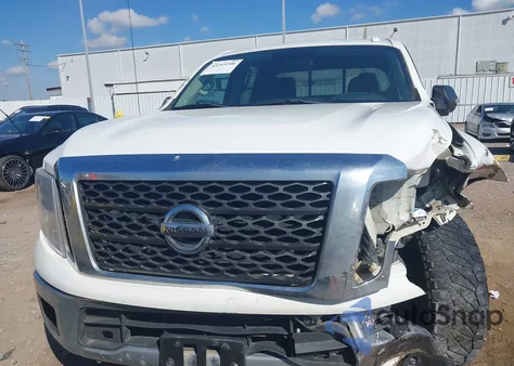 2018 Nissan Titan Sv из США, поврежденный, VIN 1N6AA1EK1JN503359